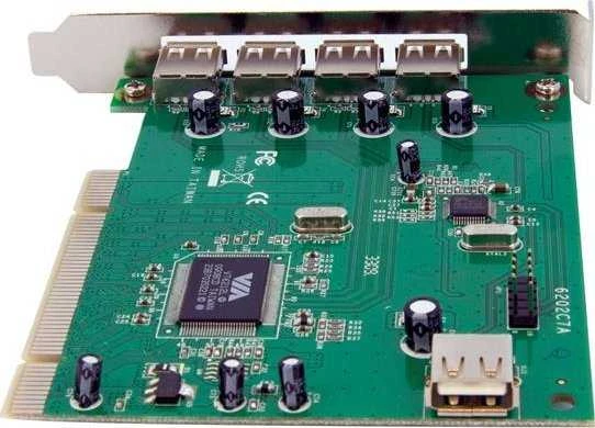 Kontrolierius StarTech 7 UOSTO BIP - USB ADAENE CARD