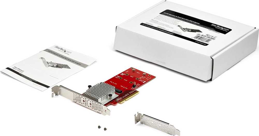 PCI SSD M.2 kortelė Startech PEX8M2E2