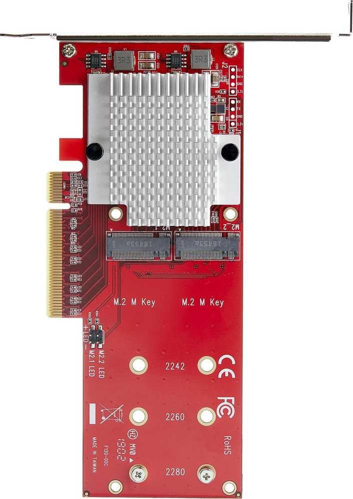 PCI SSD M.2 kortelė Startech PEX8M2E2