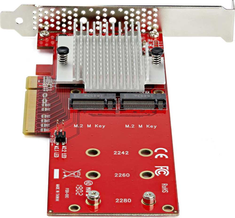 PCI SSD M.2 kortelė Startech PEX8M2E2
