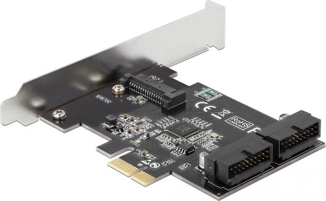 Delock PCI Express kortelę prie 2 x vidinių USB 3.0 kontaktų jungčių