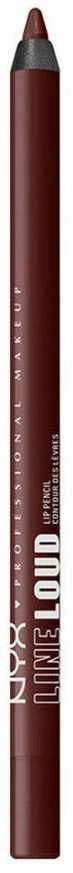 Nyx Line Loud Goal Crusher Vegan drožiamas pieštukas lūpų kontūrui 02 Make A Statement 1.2 g