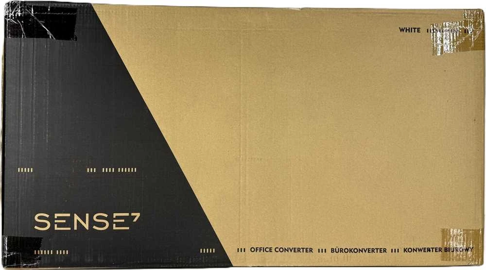 Konverteris skirtas biuro stalui SENSE7, 81, 3 cm x 40 cm, Baltos spalvos