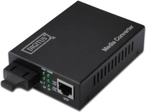 DIGITUS Gigabit Ethernet Media Converter, Multimode | Digitus