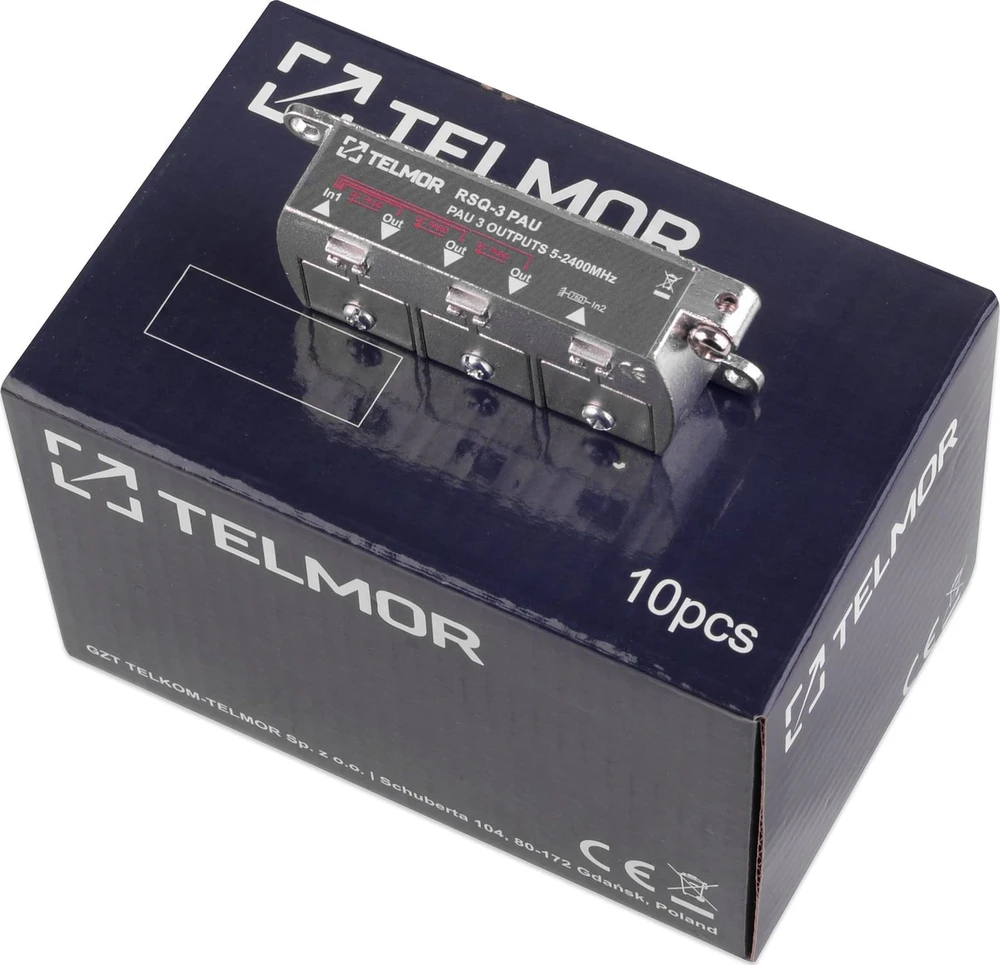 Telkom Telmor RSQ-3 PAU QUICK SPLITTER 3X 2.4G TELMOR