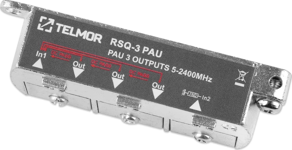 Telkom Telmor RSQ-3 PAU QUICK SPLITTER 3X 2.4G TELMOR