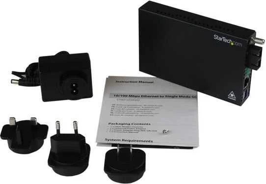 StarTech ETHERNET SM FIBER CONVERTER SC/IN