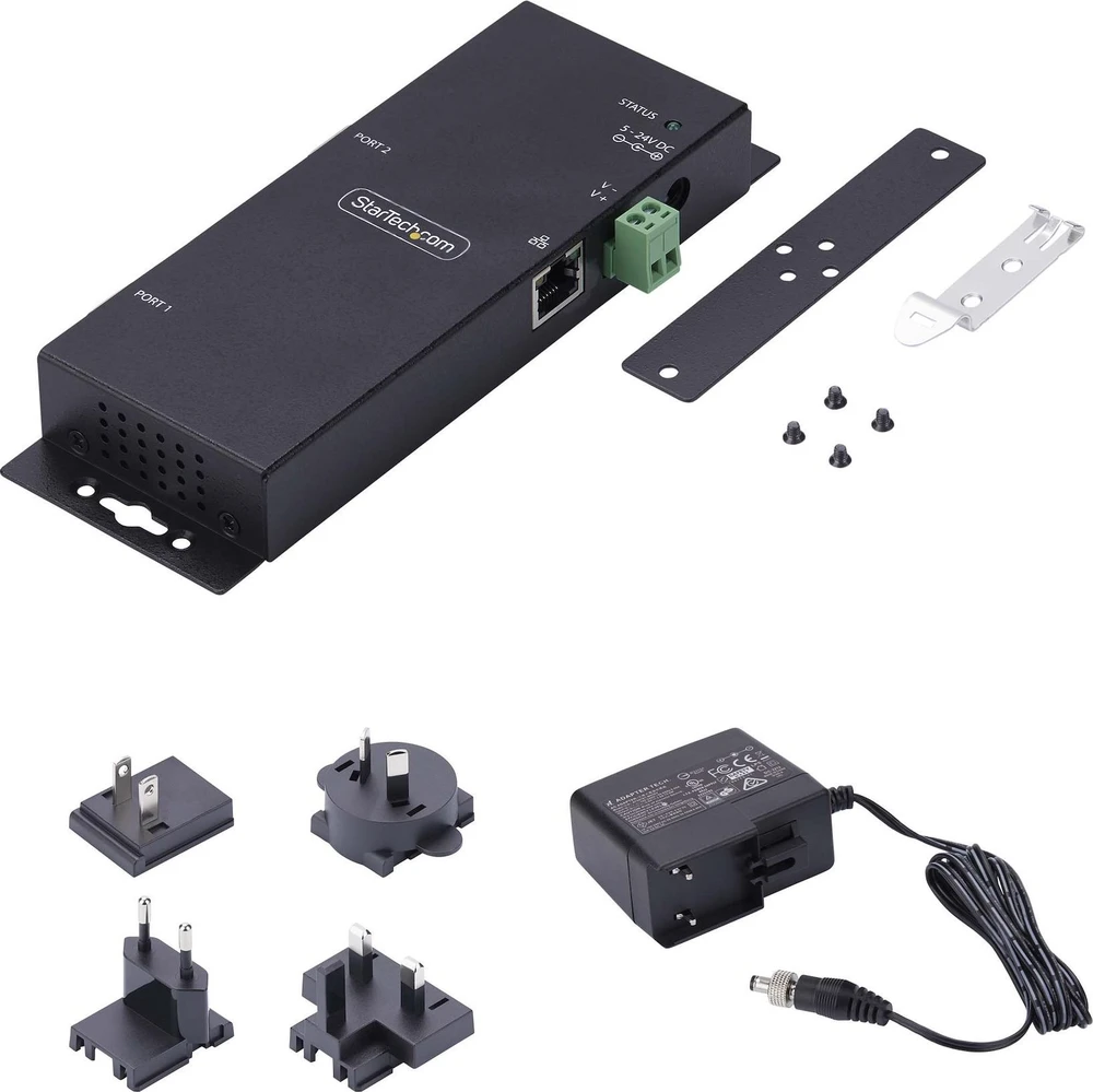 StarTech 2P SERIAL TO ETHERNET ADAPTER/.