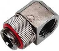 „Koolance G1/4 AG“ į G1/4 IG adapteris, 90°, pasukamas, nikeliuotas