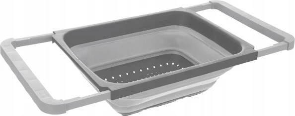 KOOPMAN Orion Silikoninis Koštuvas 39x26,5 cm Sulankstomas su Rankenomis