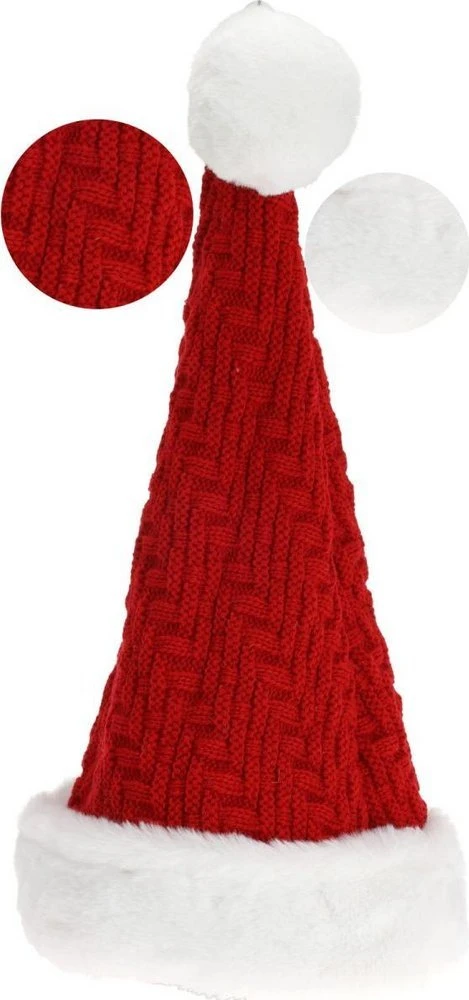 Christmas Decoration kalėdų senelio kepurė 30x40 cm