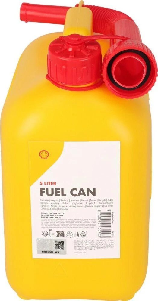 Stacja Partnerska Shell 5 L SHELL automobilio kanistras