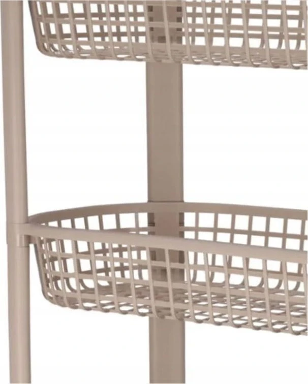 KOOPMAN Mobilus 4-tiekis vežimėlis 46,5x26x79 cm - Sandėliavimo trolis