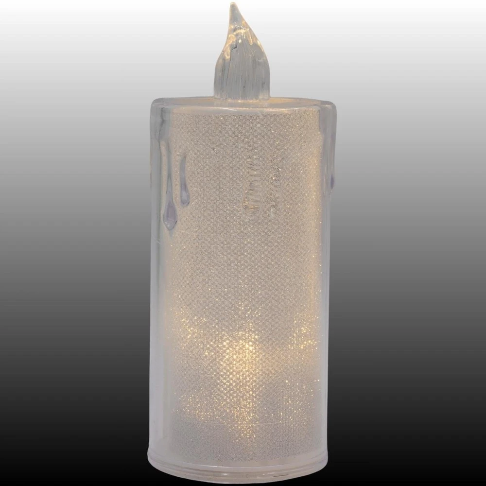 KOOPMAN dekoracinė žvakė su LED šviesa 12,5 cm