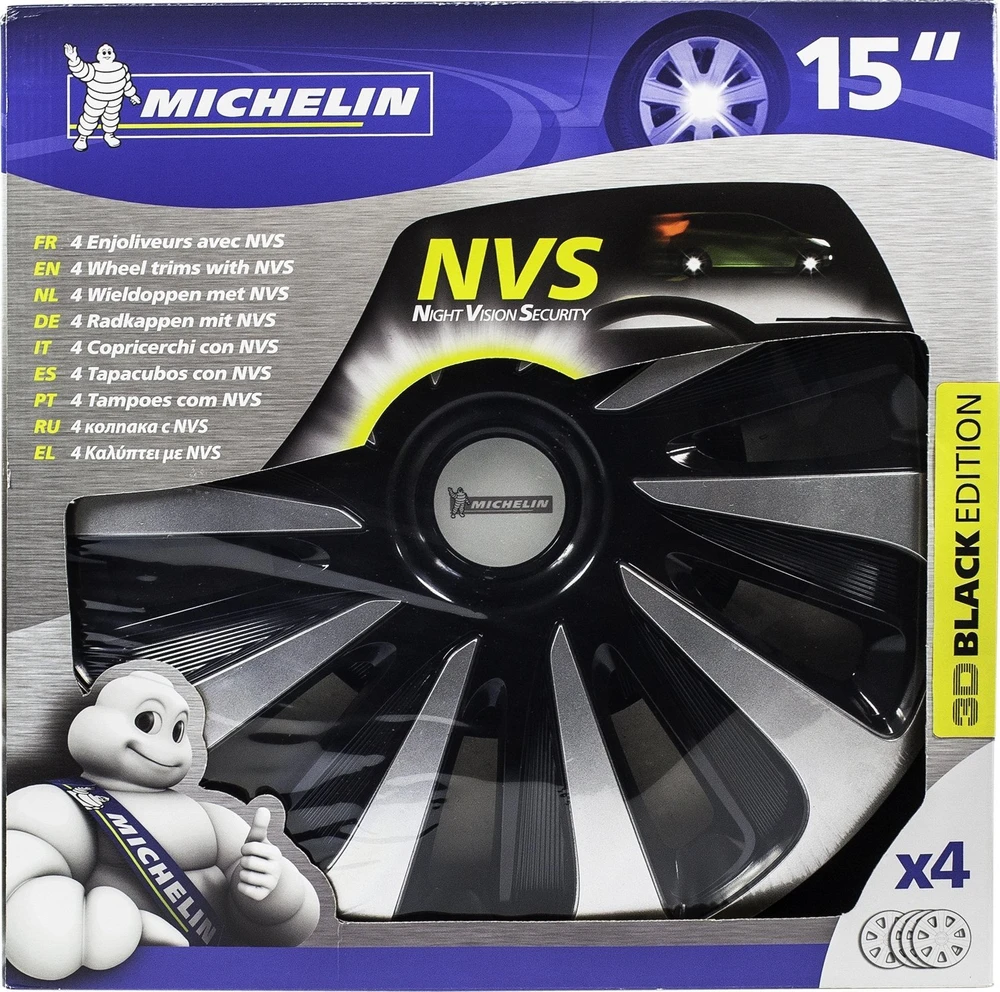 „Kołpak Michelin“ ratlankių gaubtai 15 colių – 4 vnt.