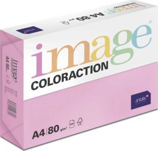 Kopipapir Image Coloraction A4 80g Malibu Neon Rožinė 500ark/pkt
