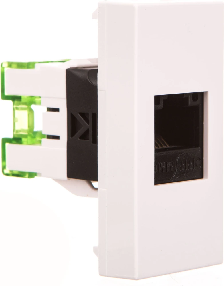 Kopos Vienvietis lizdas RJ 45 QD 45x22,5
