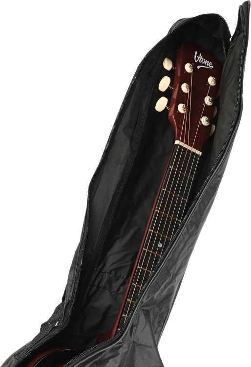 Korbi NN GBC 41 nebrangus 4/4 gitaros dangtelis su dirželiais