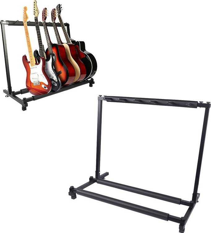 Korbi NN L5 gitaros stovas 5 gitaroms