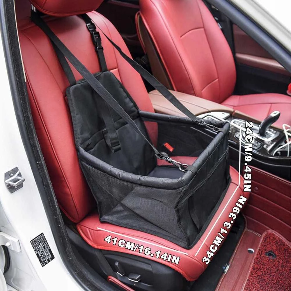 Transporter- Šuns / katės nešioklė automobilinei kėdutei RC-K-841 juodas