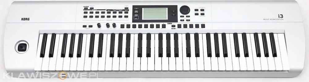 Sintezatorius Korg i3 juodas