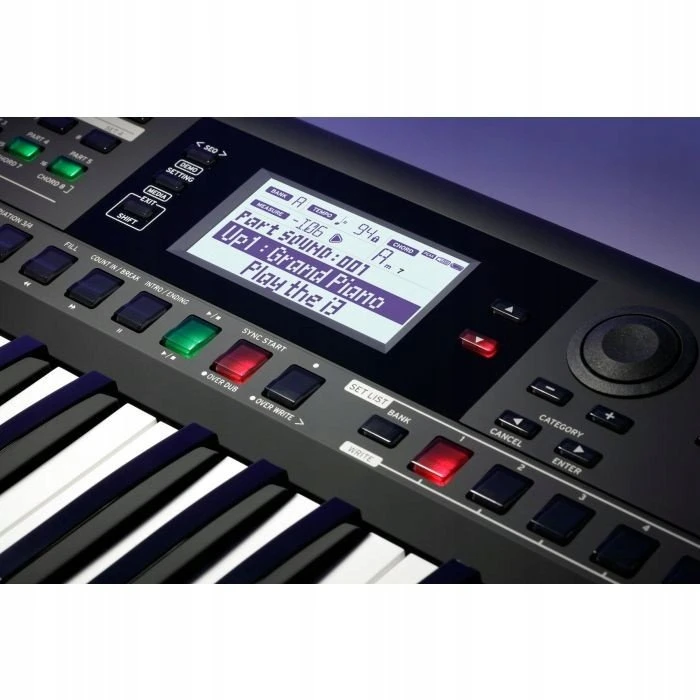 Korg i3 MIDI keyboard 61 keys USB Juodas