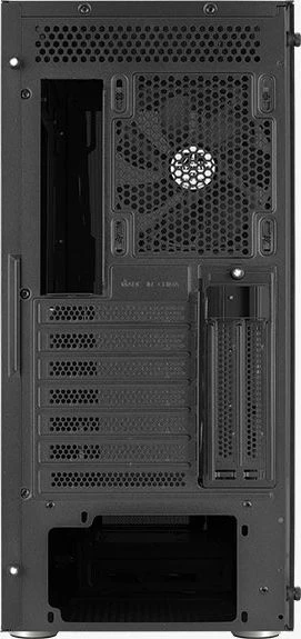 „Aerocool Prism Mid Tower“ korpusas, grūdintas stiklas – Juodas