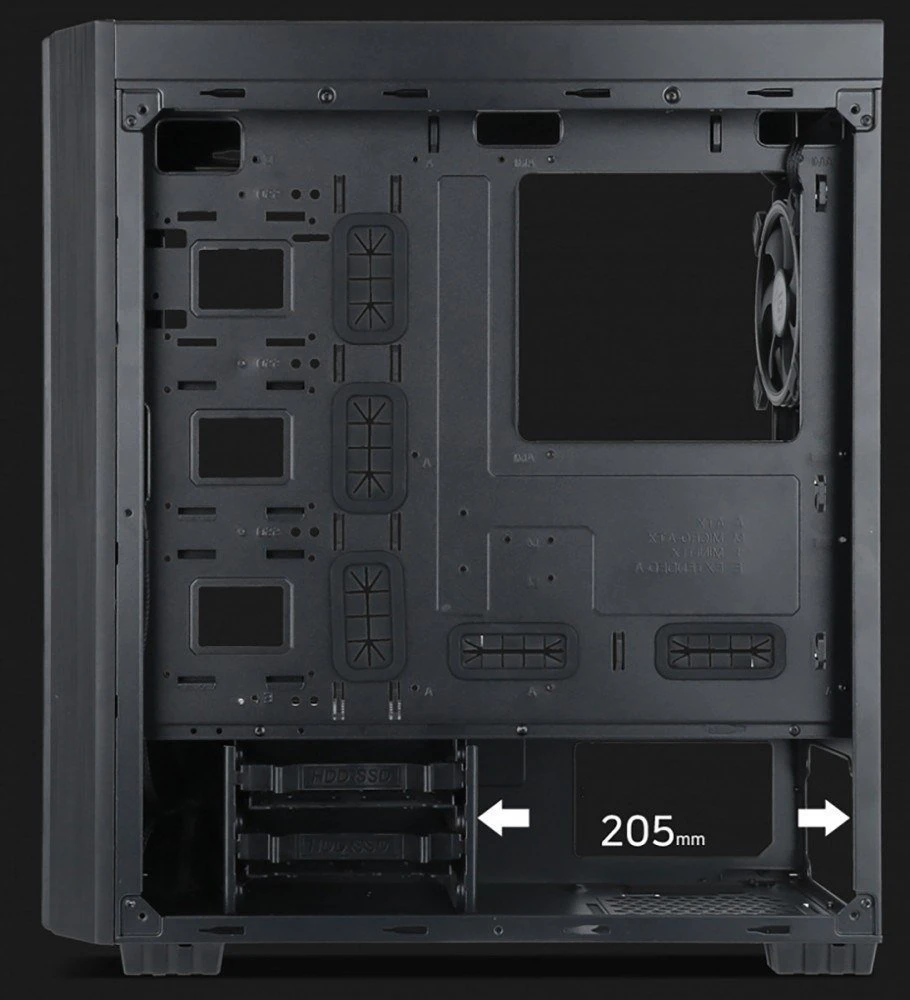 Gembird Fornax K500 korpusas (CCC-FC-K500)