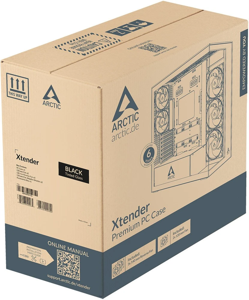 Obudowa Arctic XTENDERVG B (ACPCC00016A)