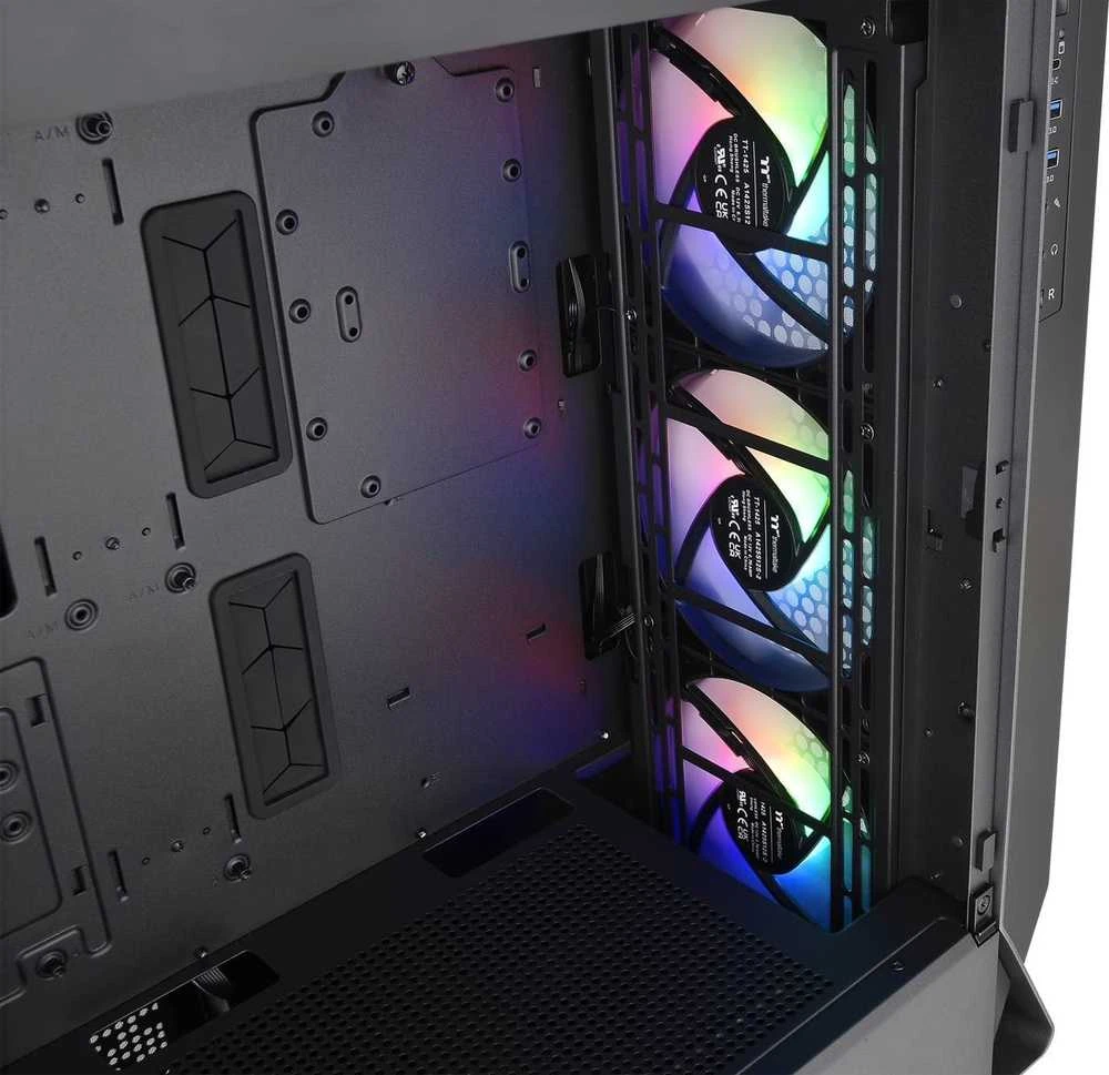 Kompiuterio Korpusas - Thermaltake Ceres 500 TG ARGB, Juodas