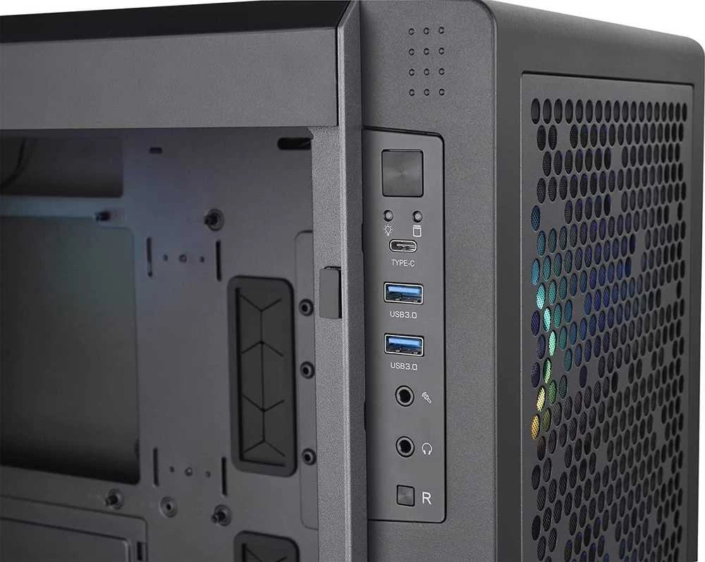Kompiuterio Korpusas - Thermaltake Ceres 500 TG ARGB, Juodas