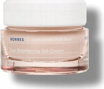 Korres Apothecary Wild Rose Day-Brightening Gel-Kreminio diena Kreminis