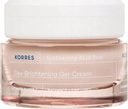 Korres Apothecary Wild Rose Day-Brightening Gel-Kreminio diena Kreminis