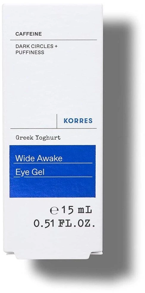 KORRES GREEK YOGHURT WIDE AWAKE paakių želė, 15 ml