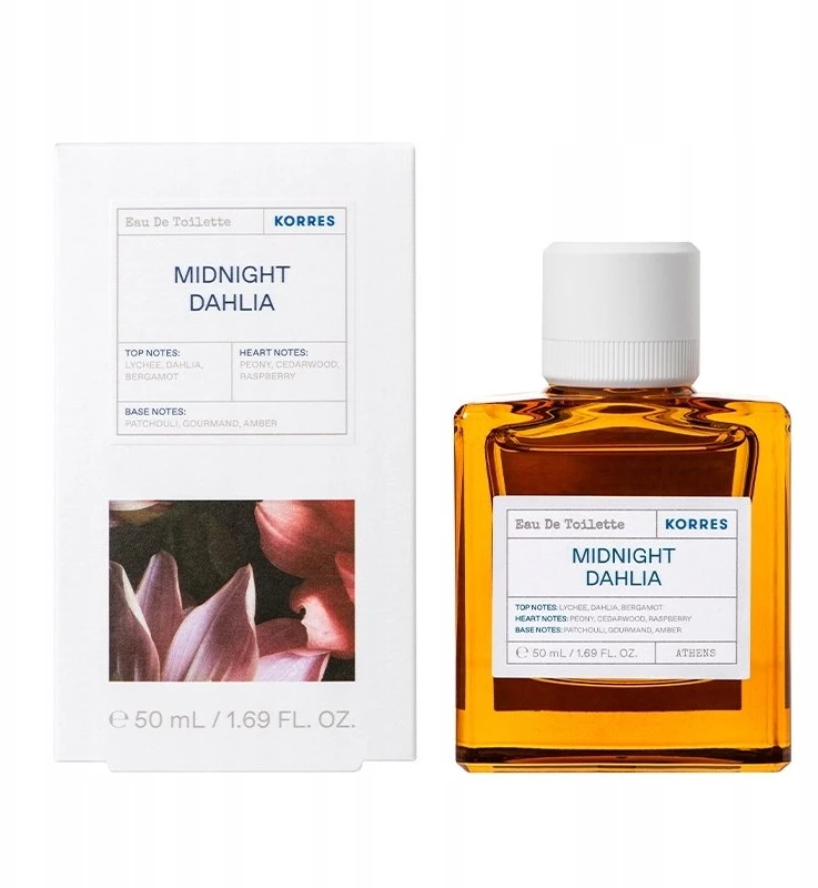 Korres Midnight Dahlia EDT tualetinis vanduo Unisex, 50 ml