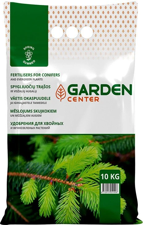 Kosmos Trąšos visžaliams, spygliuočiams Garden Center, didelės talpos, 10 kg
