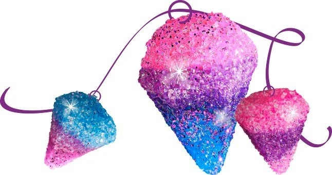Kristalų auginimo rinkinys Kosmos Glitter Diamonds 1KS616946
