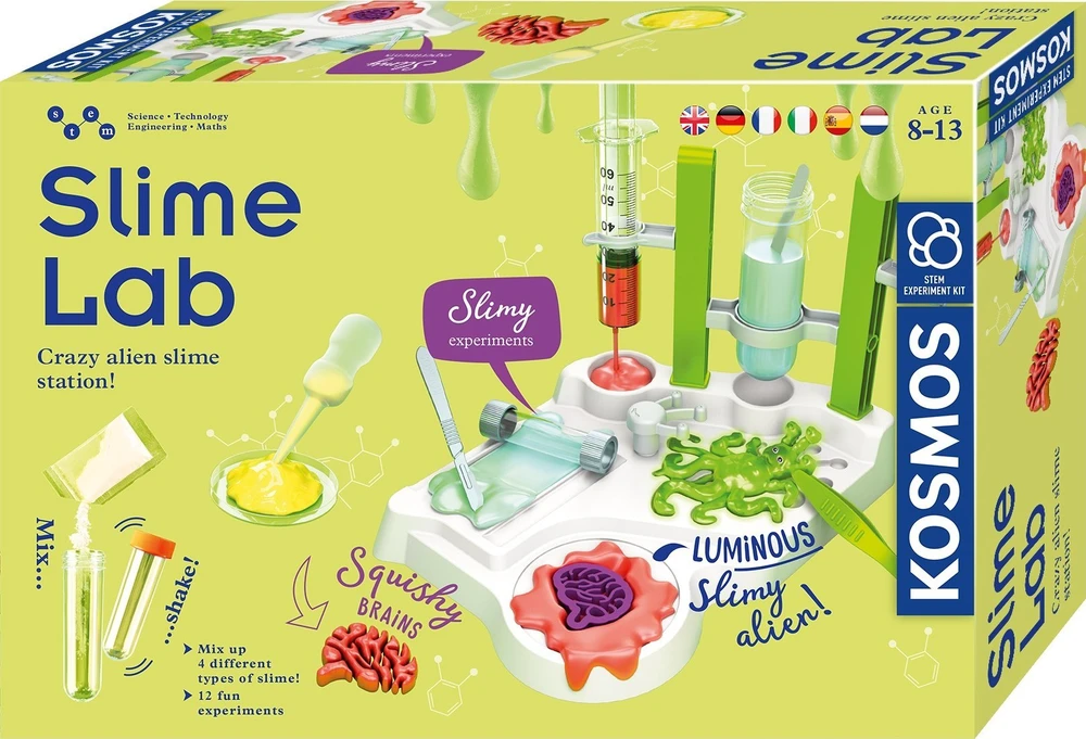 Šlykštuko – gleivių gamybos rink Kosmos Slime Lab 1KS616878