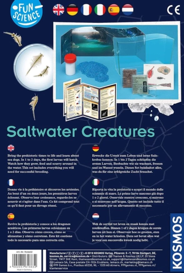 Lavinamasis rinkinys Kosmos Saltwater Creatures