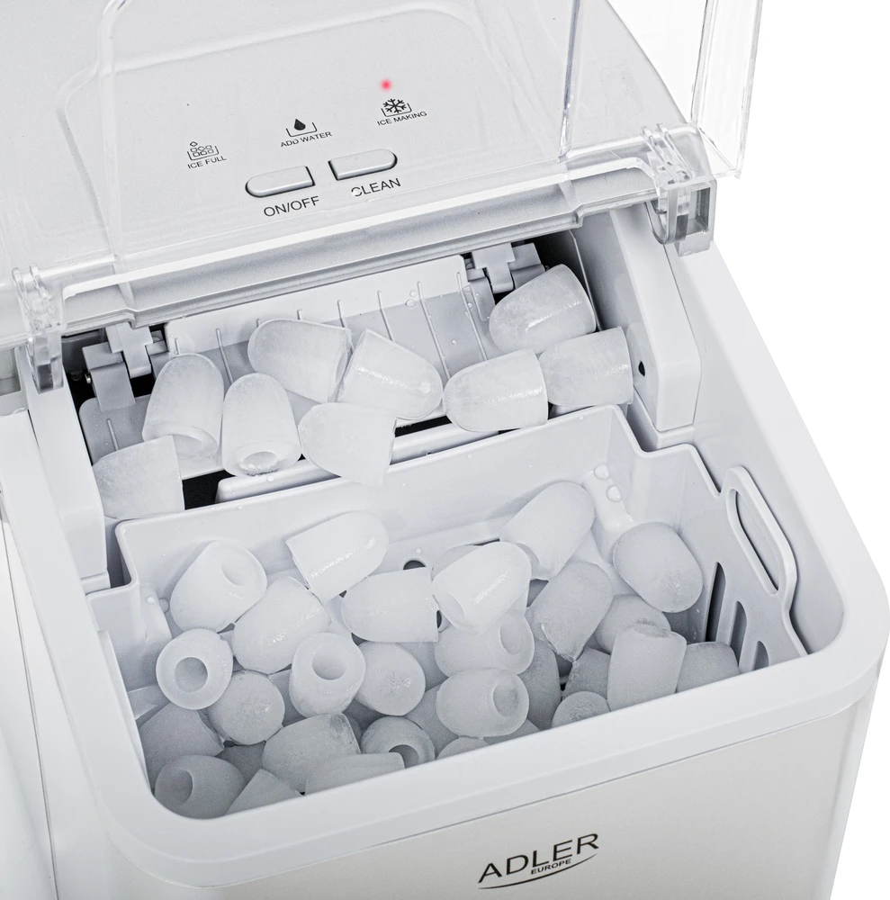 Adler | Ice Maker | AD 8086 | Power 100 W | Sidabrinis