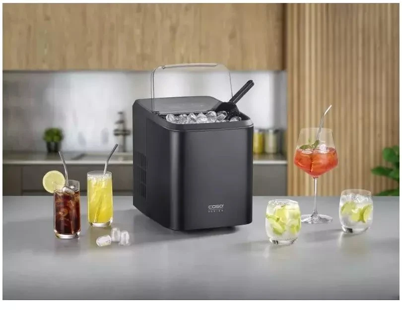 Caso Ice Cube Maker | Clear Ice Advanced | Power 130 W | Capacity 1.5 L | Matt Juodas
