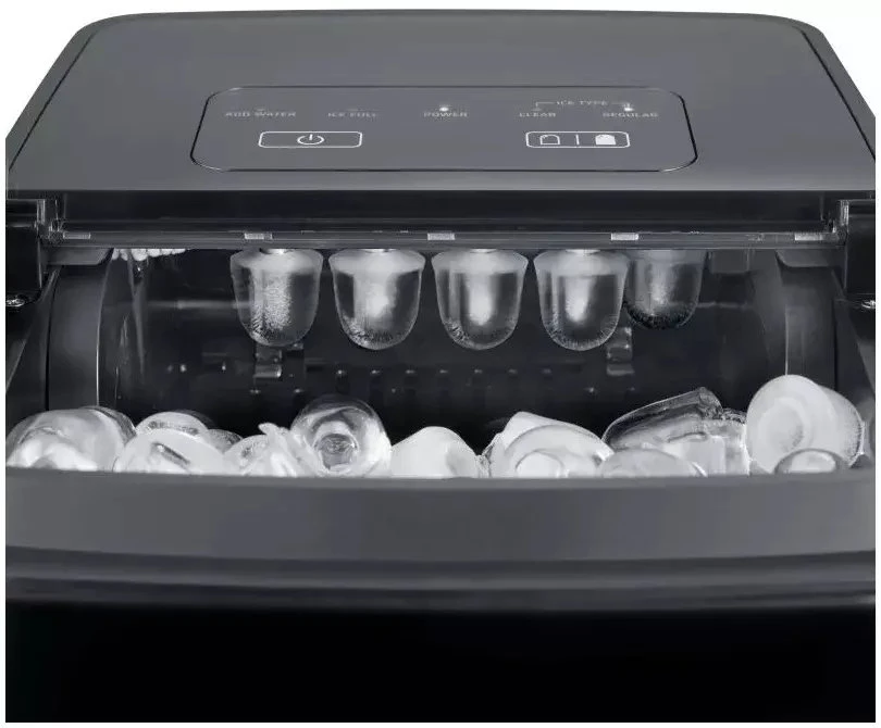 Caso Ice Cube Maker | Clear Ice Advanced | Power 130 W | Capacity 1.5 L | Matt Juodas