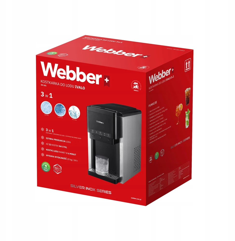Ledų smulkintuvas Webber Ledų smulkintuvas Webber 05IM-101 6L 20kg/24h Ledų semtuvas
