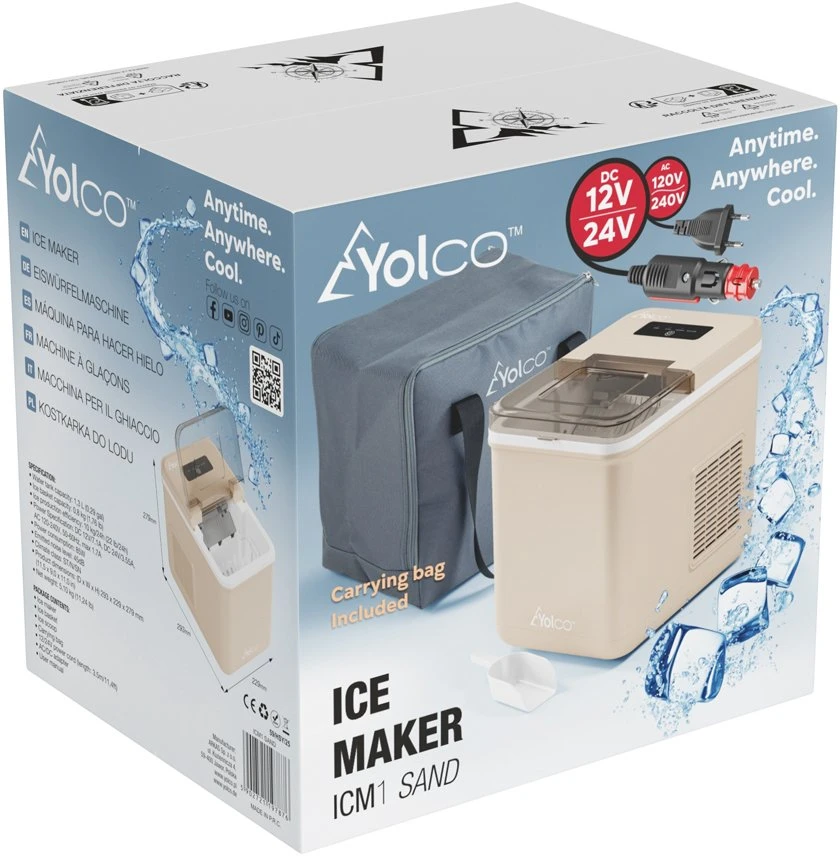 Ledų smulkintuvas Yolco ICM1 Sand