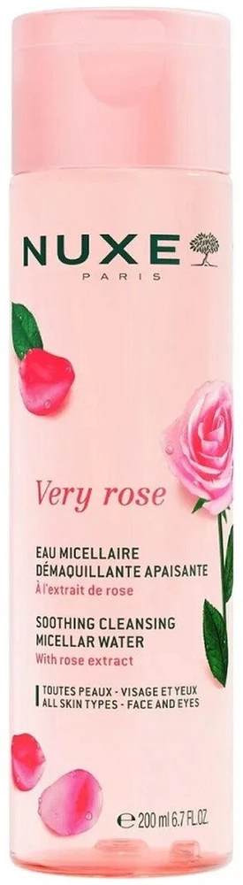 „Nuxe Very Rose“ raminamasis micelinis vanduo, 200 ml