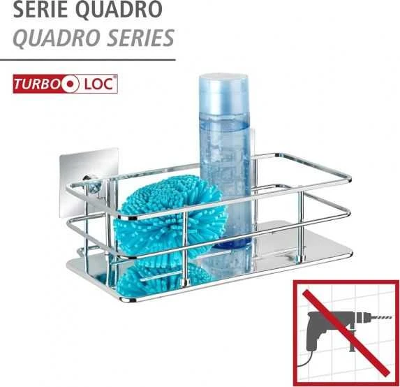 Vonios lentyna QUADRO, Turbo - Loc, Wenko