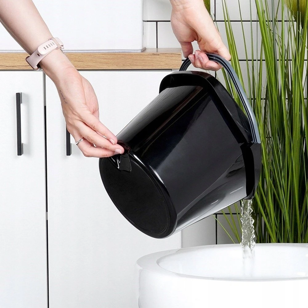 Barzdaskutė Kotarbau Vilde Plastikinis Kibiras 5 L Juodas