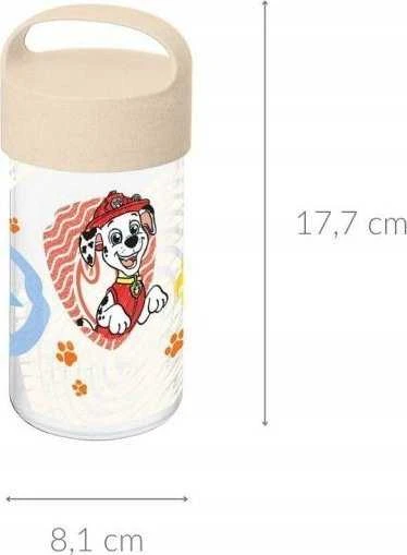 BUDDY SNACK PAW Patrol vandens butelis, 500 ml, KOZIOL