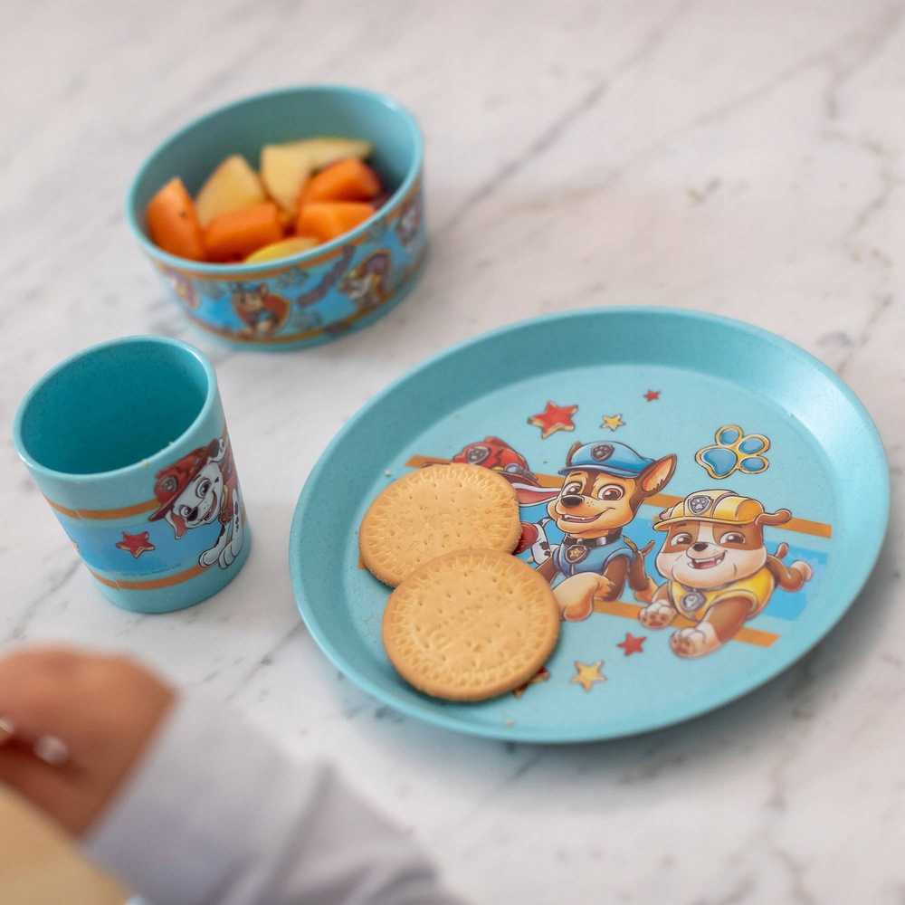 Paw Patrol 3 dalių Koziol vaikiškų indų rinkinys