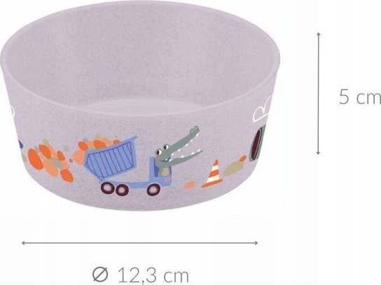 Trucks Connect Organic Koziol vaikiškas dubuo, violetinė